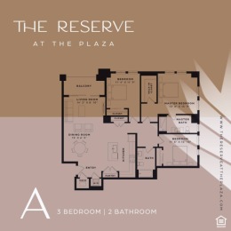 Your best life awaits you in the A — a three-bedroom, two-bathroom apartment layout. Find your perfect floorplan fit at the link in our bio. Your best life awaits you in the A — a three-bedroom, two-bathroom apartment layout. Find your perfect floorplan fit at the link in our bio.